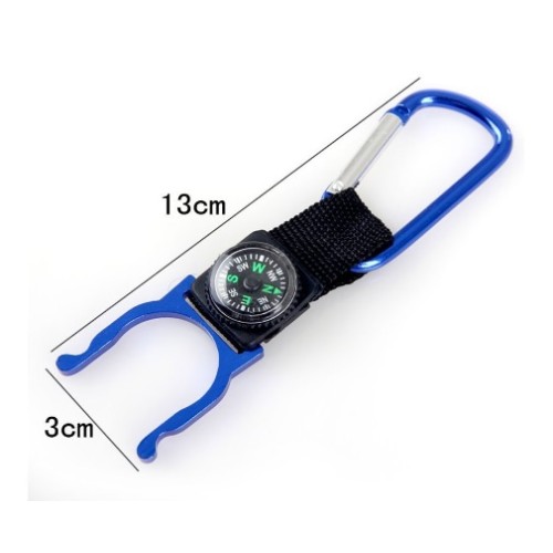 1PCS Water Bottle Buckle Hanging Clip Key Chain Holder Compass For Bottle Tool 
